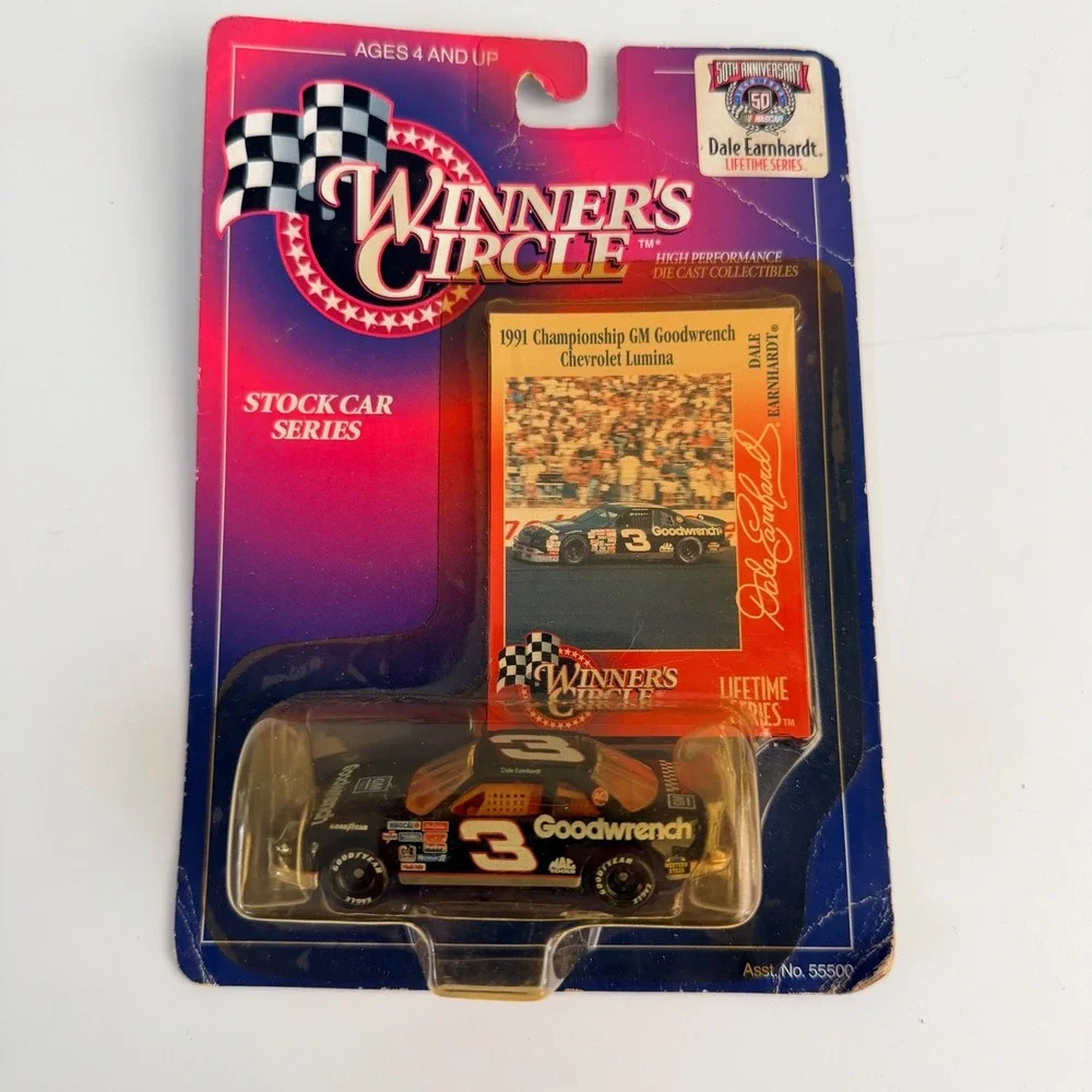 Dale Earnhardt 1991 Chevrolet Lumina Winners Circle 1/64 Diecast Car Kenner 1998